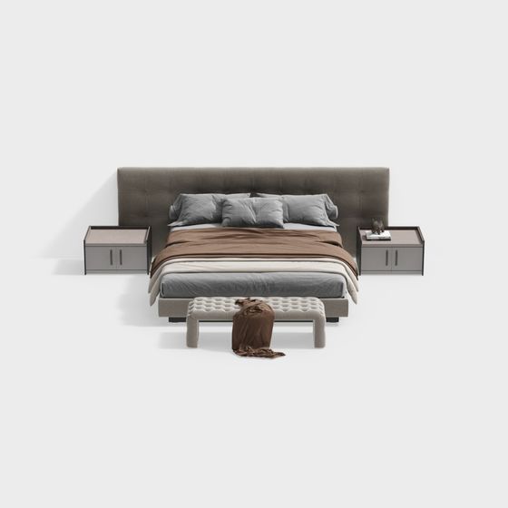 Ensemble de lit français