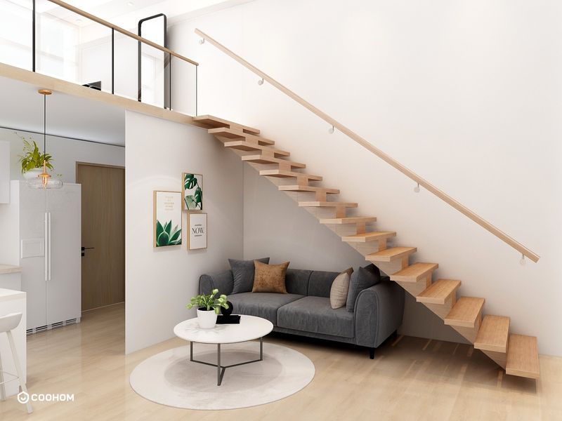 Modern Open-Concept Living and Kitchen Design
