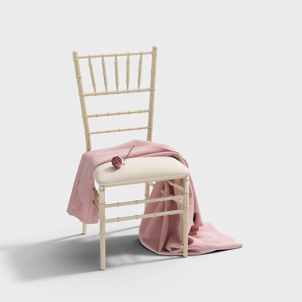 Chic Chair 3D model