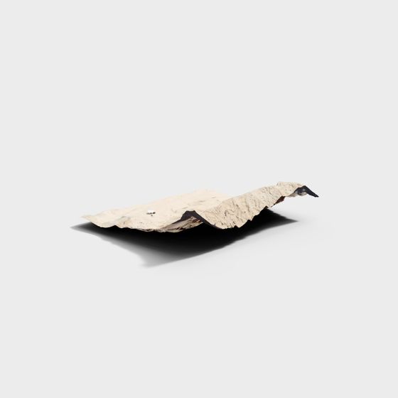 Weathered Tile 3D model