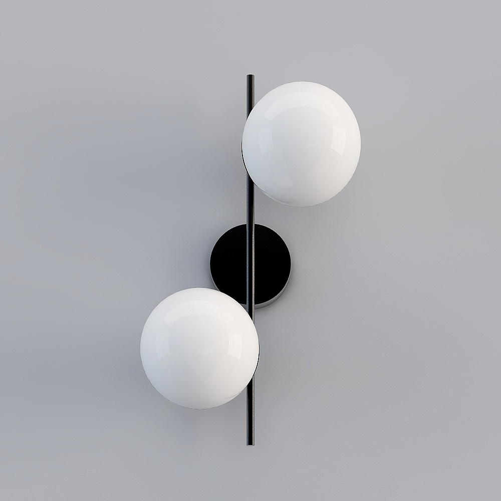 MAHALA - Aplique con 2 bolas Kavehome