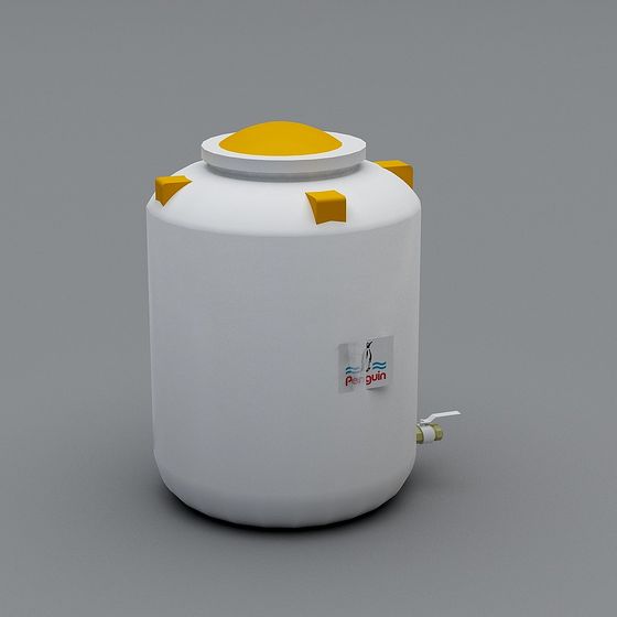 Penguin Water Tank 3D model
