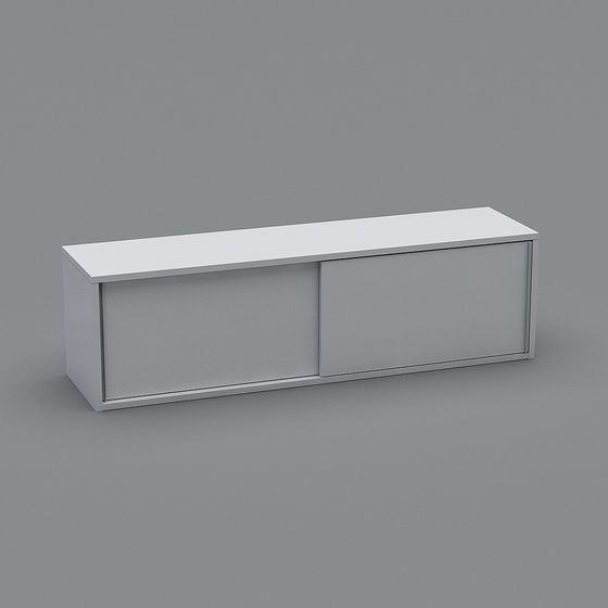 Minimalist Wall Shelf 3D model