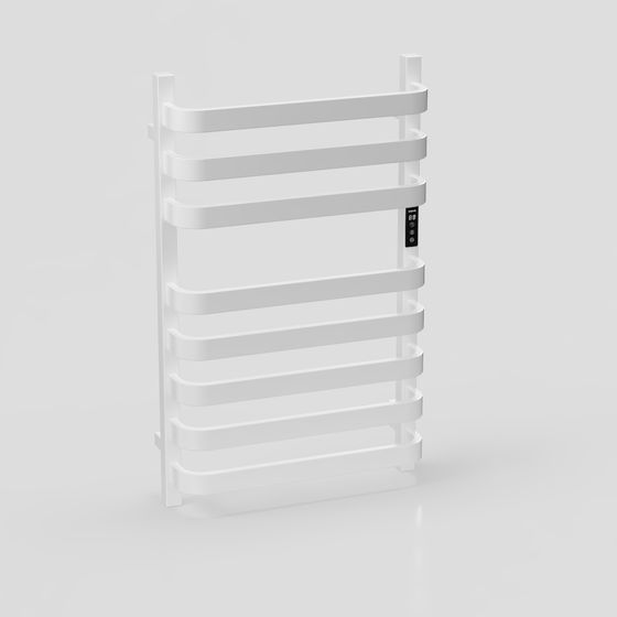 Modern Minimalist Bathroom Towel Rack 3D model
