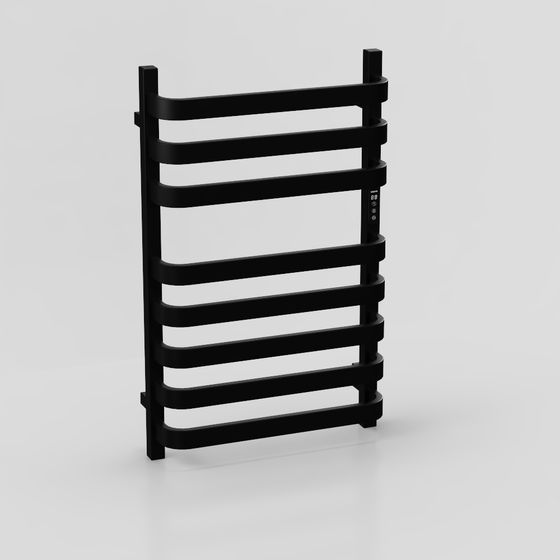 Minimalist Bathroom Hanging Rack 3D model
