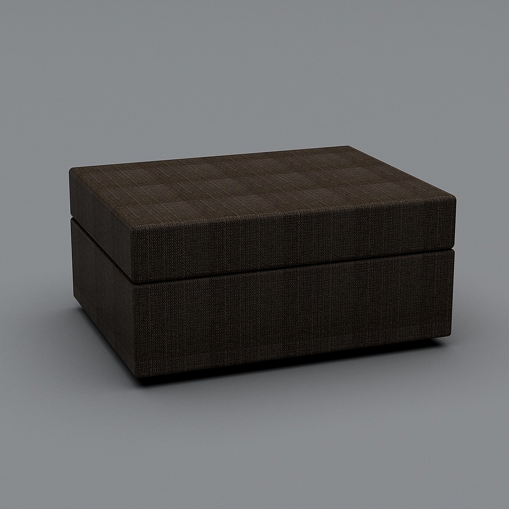 Pouf con contenitore IKEA KIVIK marrone