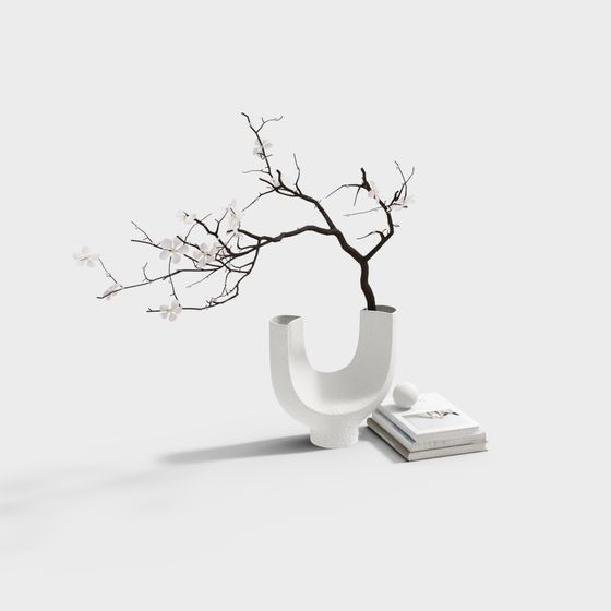 Elegant Vase 3D model