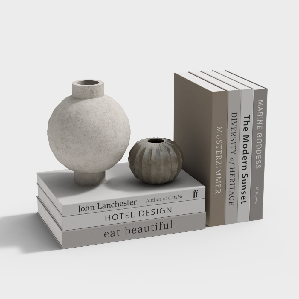 Wabi-sabi style jewelry set