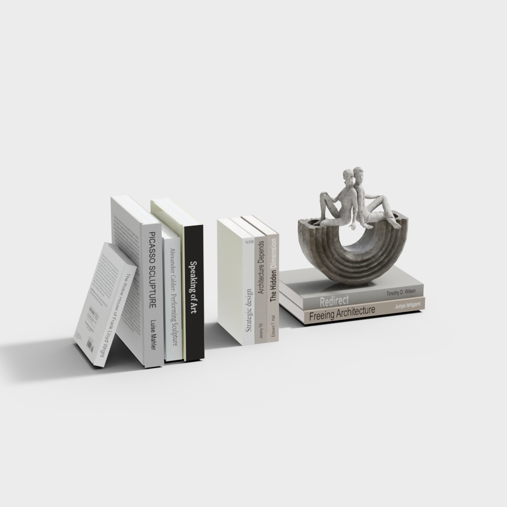 Reading Corner 3D model for Modern Design