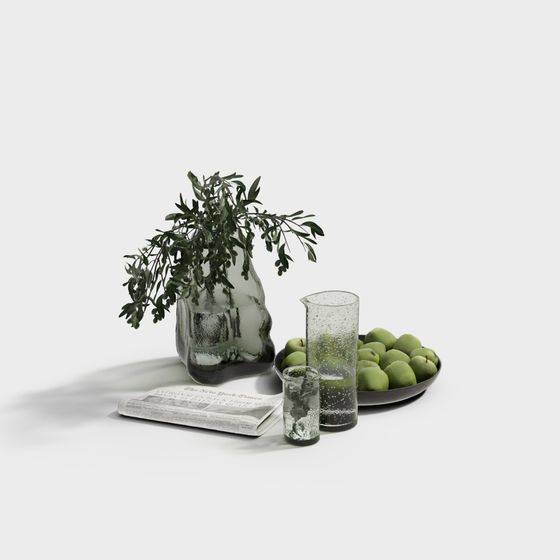 Urban Greenery 3D model for Creative Spaces