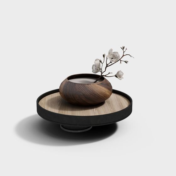 Zen-Inspired Vase 3D model
