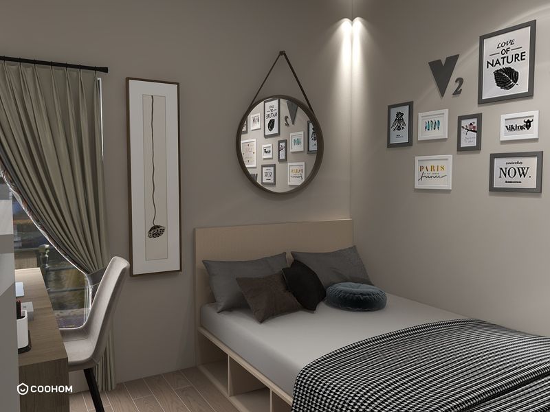 Modern Cozy Bedroom Design