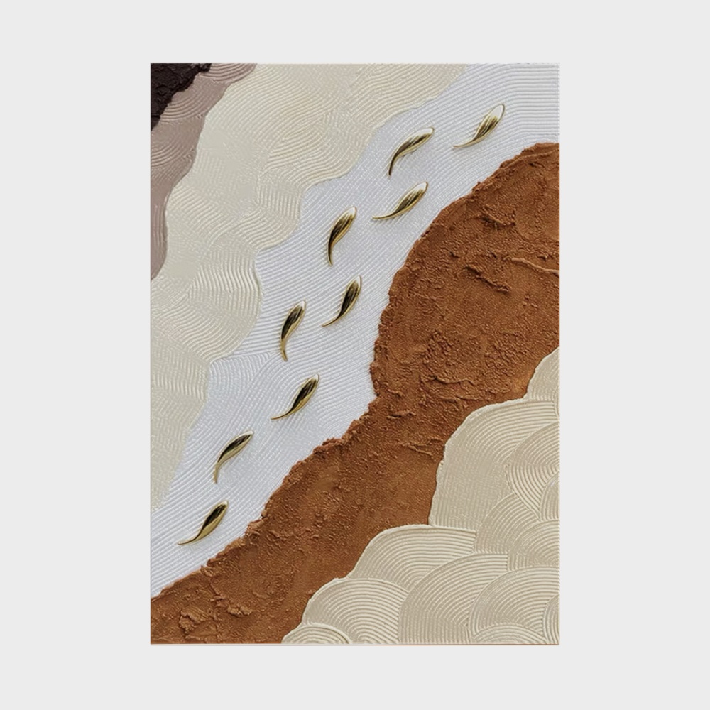 Wabi-Sabi Style Painting