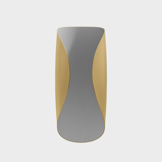 Sleek Flowing Vase 3D model