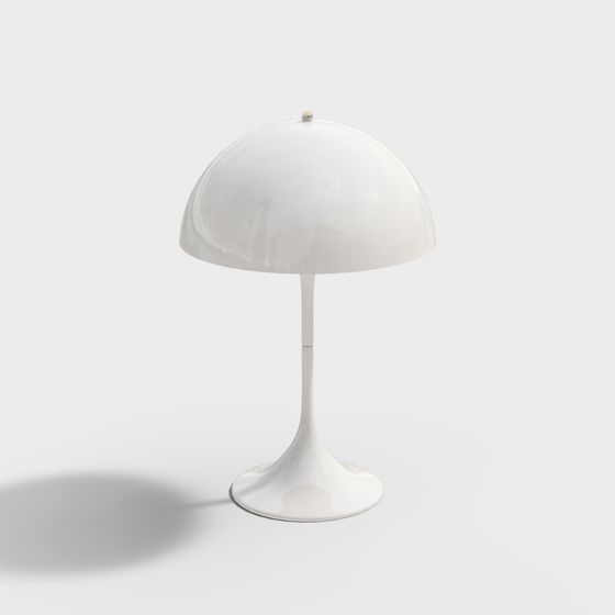 Mushroom Lamp 3D Model for Interior Design