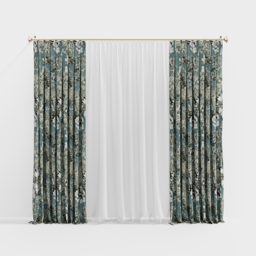 Ensemble espace-rideau