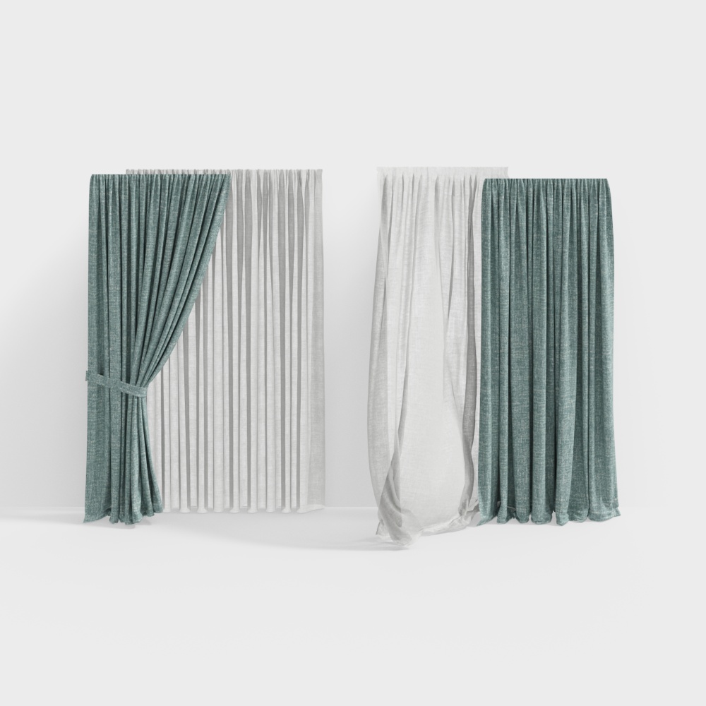 Ensemble espace-rideau