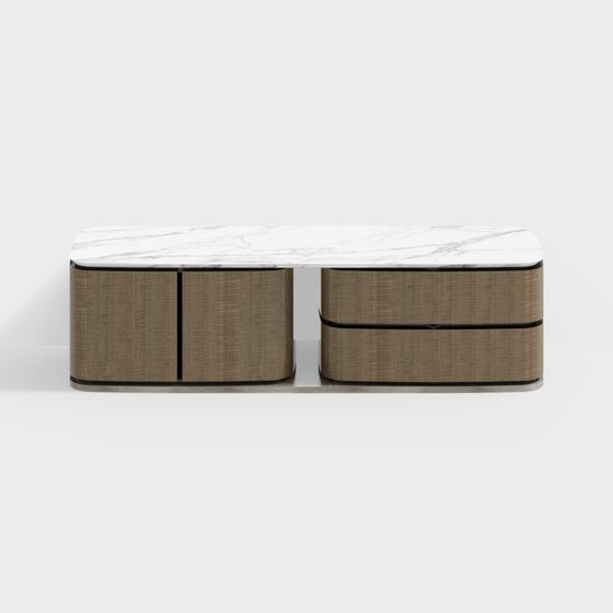 Urban Living Room Side Table 3D model