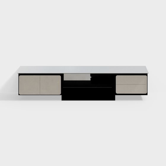 Urban Elegance TV Stand 3D model