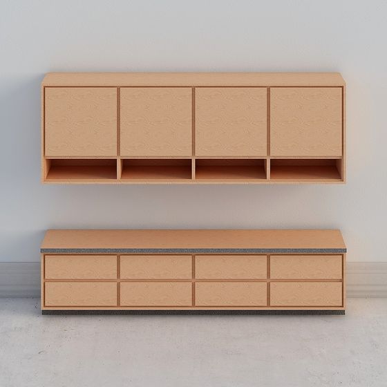 Urban Light Storage Cabinet 3D model for Creative Projects