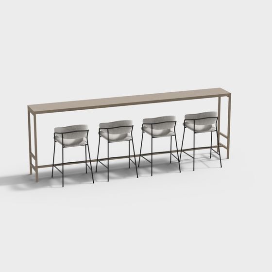 Urban Bar Set 3D model