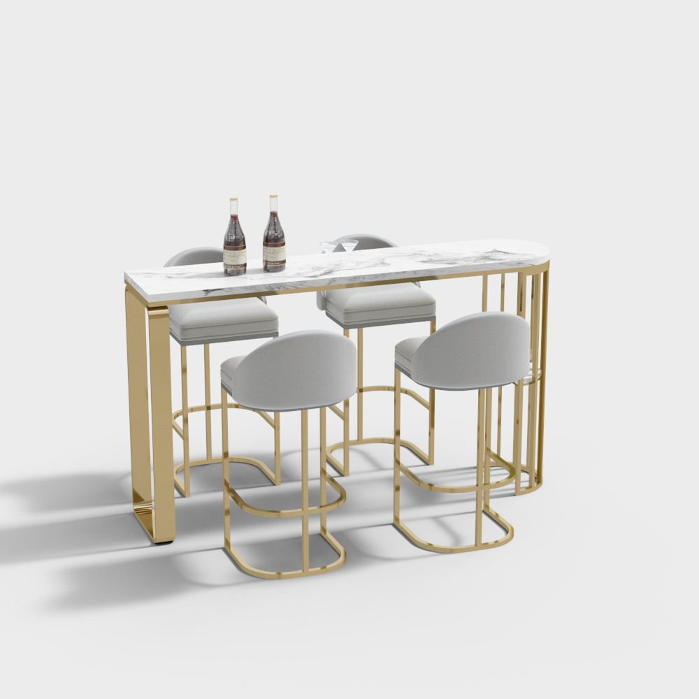 Dining room table and chair combination