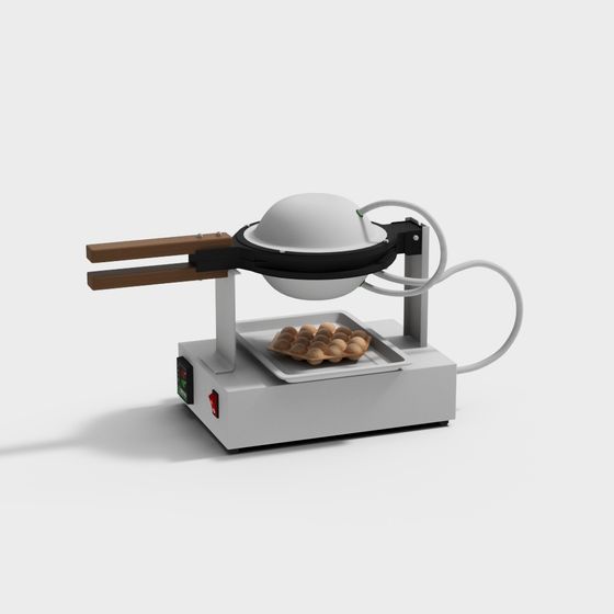 Modern Waffle Maker 3D model
