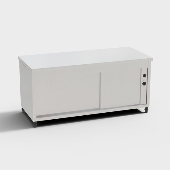 Modern Mobile Storage Cabinet 3D model