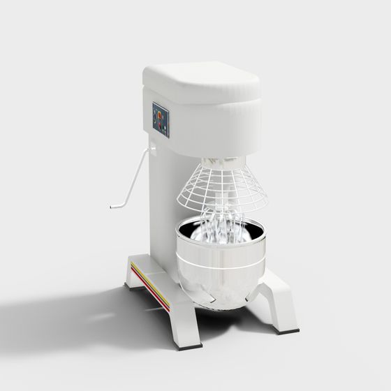 Modern Low-Poly Blender 3D model