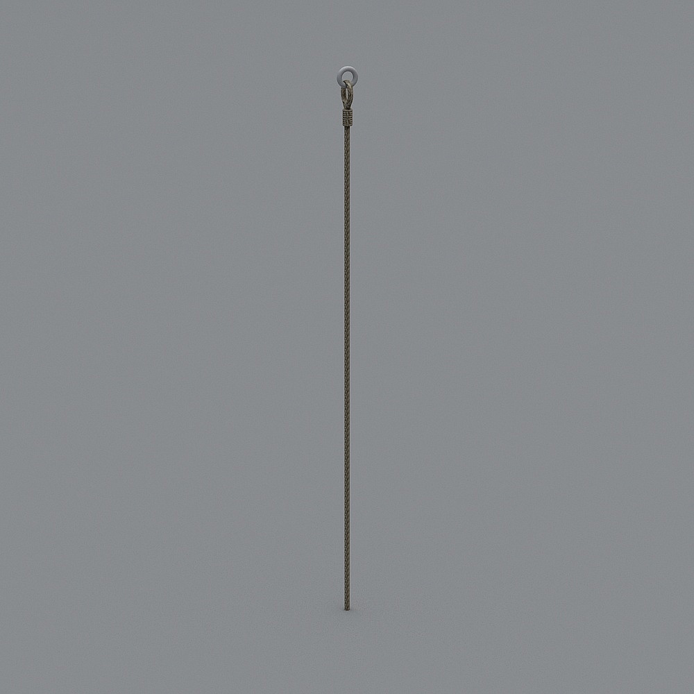 Rope with Hook 3D model