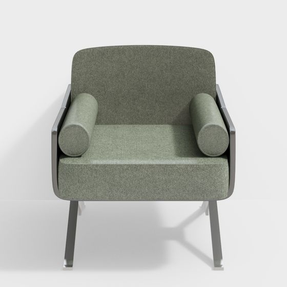 Modern Urban Leisure Chair 3D model