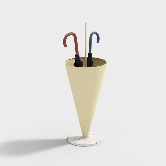 Trendy Umbrella Stand 3D model for Contemporary Spaces
