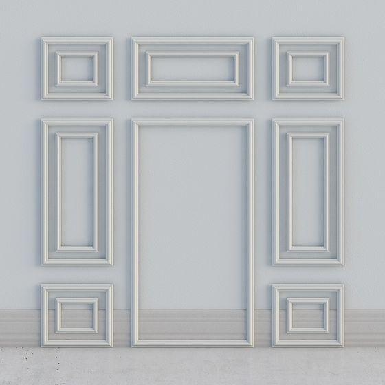 Elegant Minimalist 3D Model for Modern Design