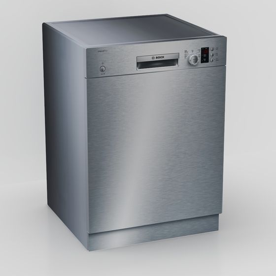 Realistic Bosch Dishwasher 3D model