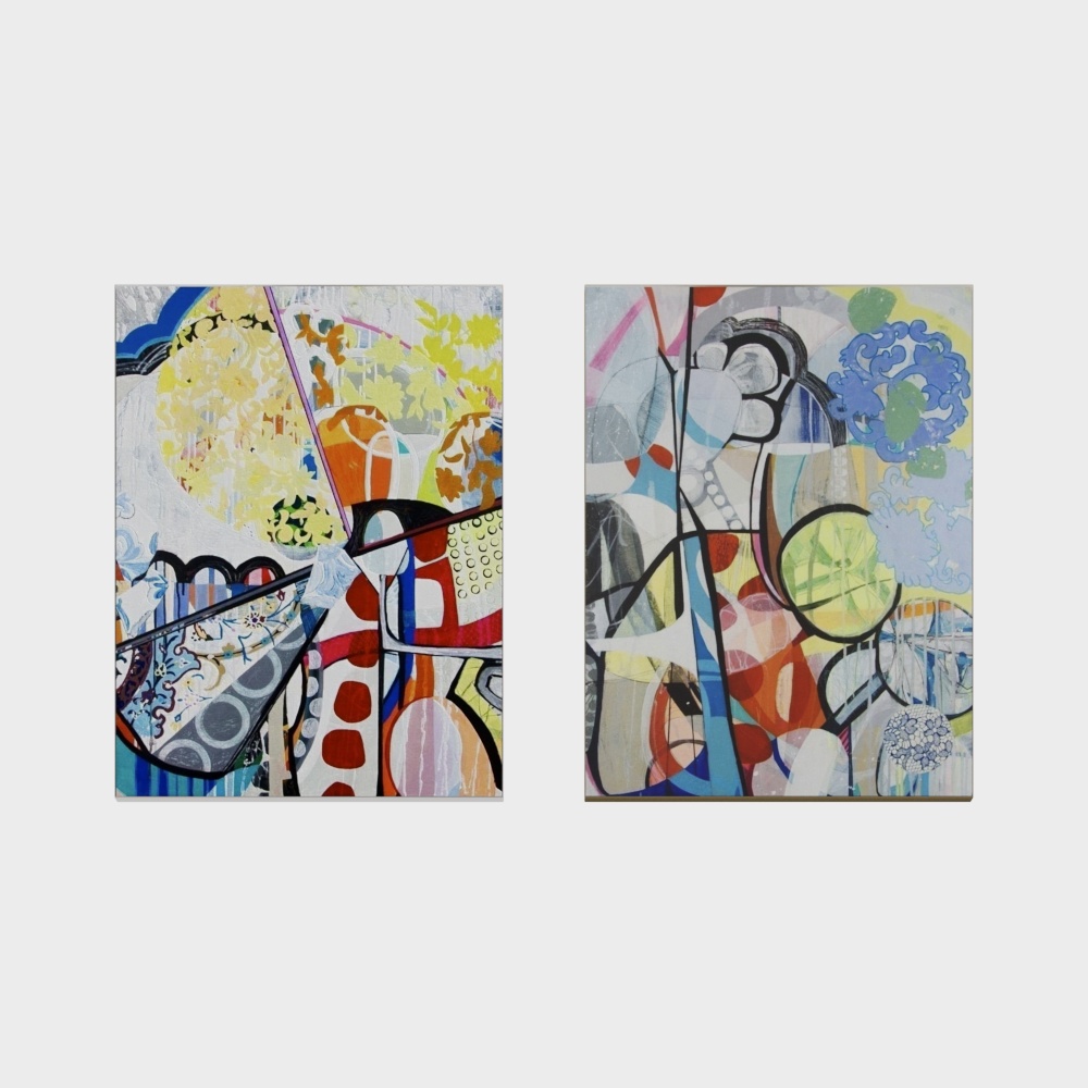 Vibrant Abstract 3D Models – Bold Colors & Textures