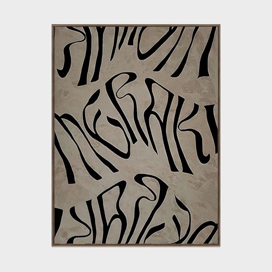 Abstract Line Art 3D model