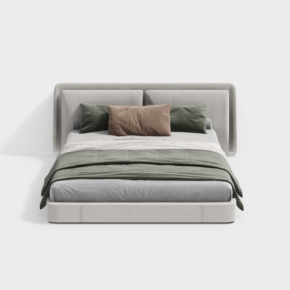 Letto matrimoniale moderno