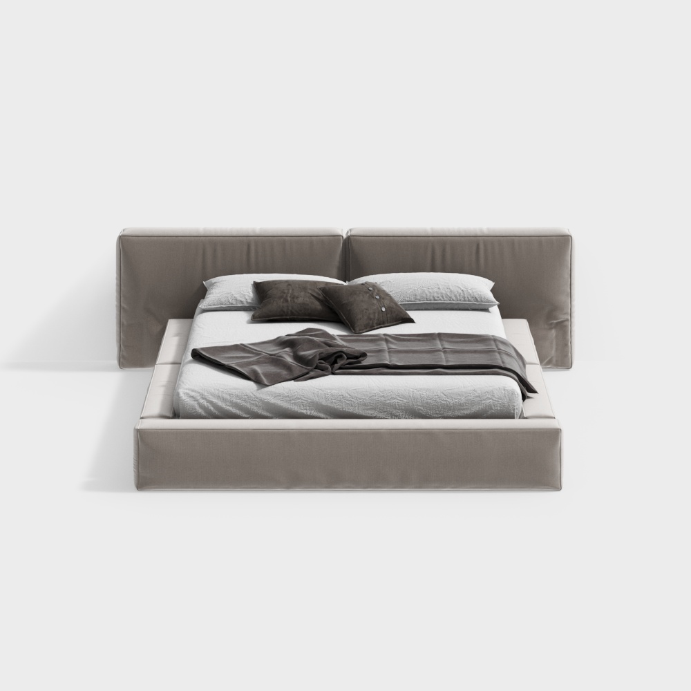 Giường đôi hiện đại