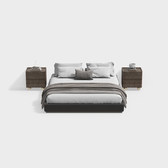 와비사비 더블침대 세트