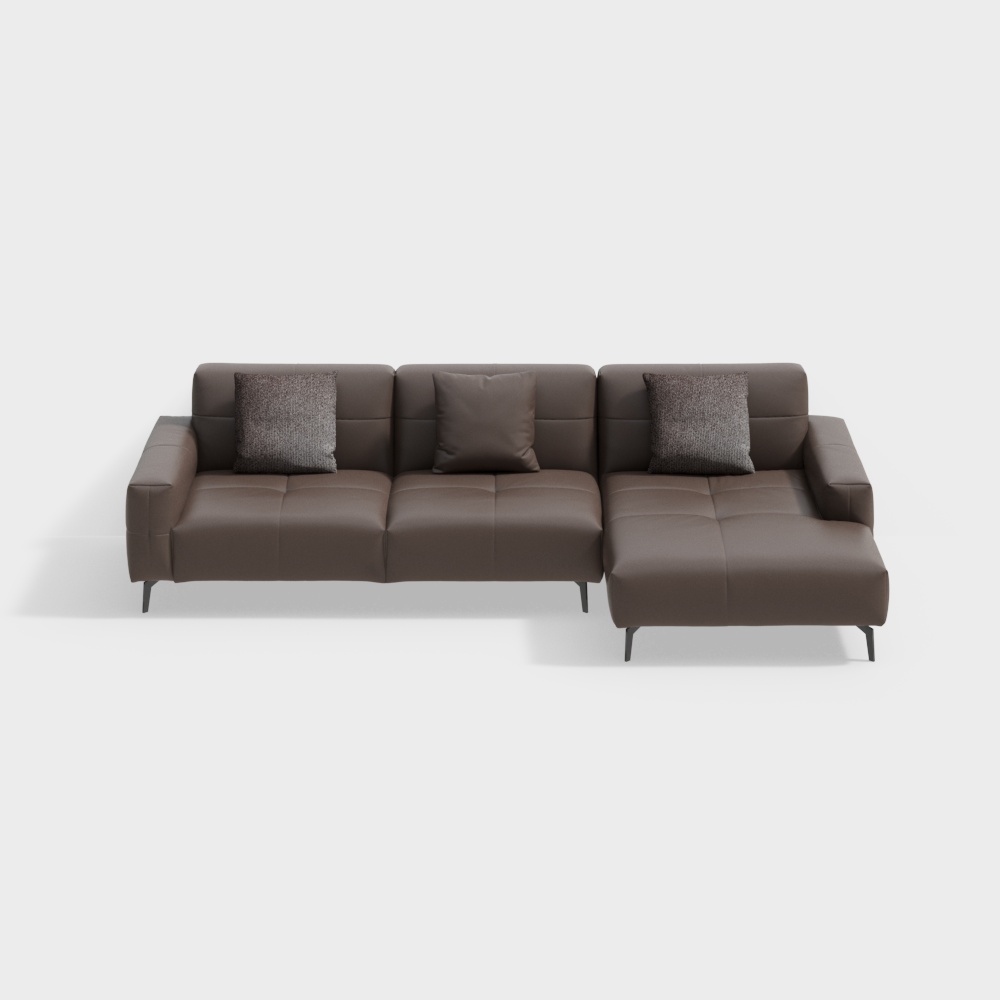 JSF-1907 Corner Sofa-3d