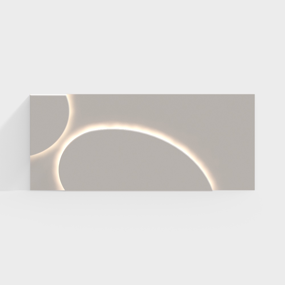 Wabi-Sabi Wind Background Wall