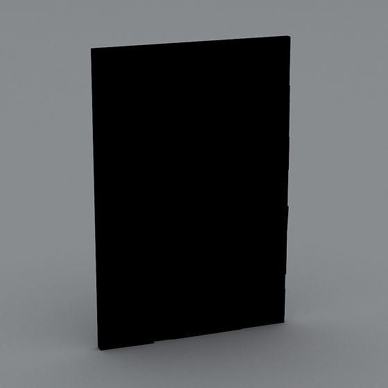 Intricate Low-Poly City Gate 3D model