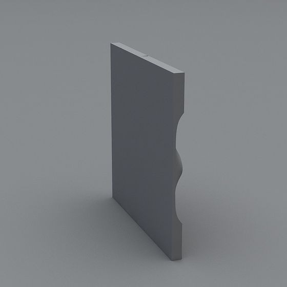 Futuristic Low-Poly 3D Model with High Detail