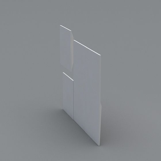 Future Door 3D model Design