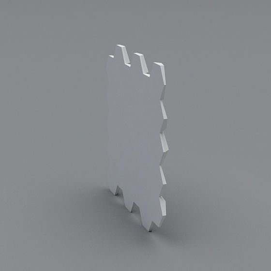 Minimalist Footprint 3D model