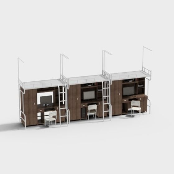 Modern Office Space 3D model