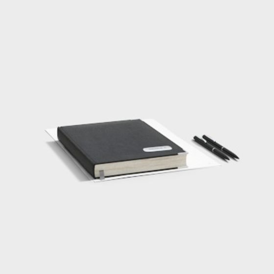 Notebook & Pen 3D Model for Creative Projects