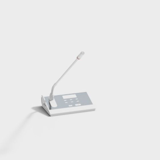 Modern Microphone 3D Model for Creative Projects