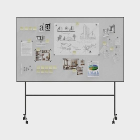 Inspiration Whiteboard 3D Model for Creative Projects