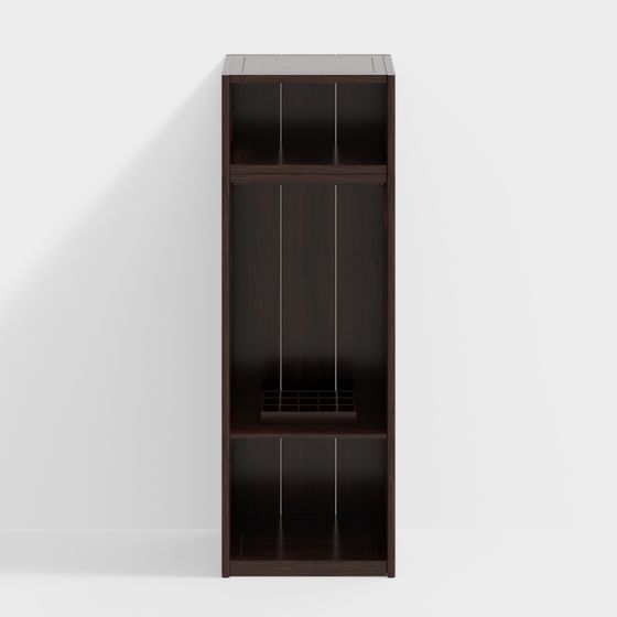 Urban Bookshelf 3D model for Modern Interiors